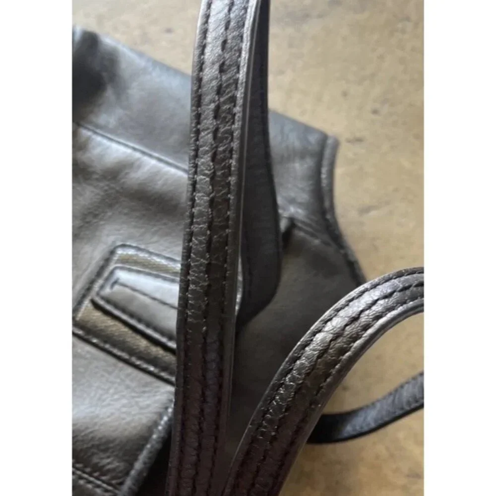 Coach Taylor Bette Mini Tote Black Leather Cross Body Bag Classic No Strap - Picture 14 of 15